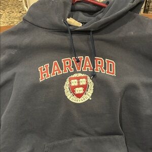 Champion Navy Blue Harvard Hoodie